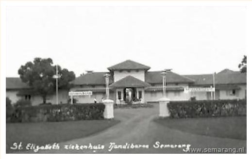 St Elisabeth ziekenhuis op Tjandie Baroe Semarang St Elisabeth ziekenhuis op Tjandie Baroe Semarang
